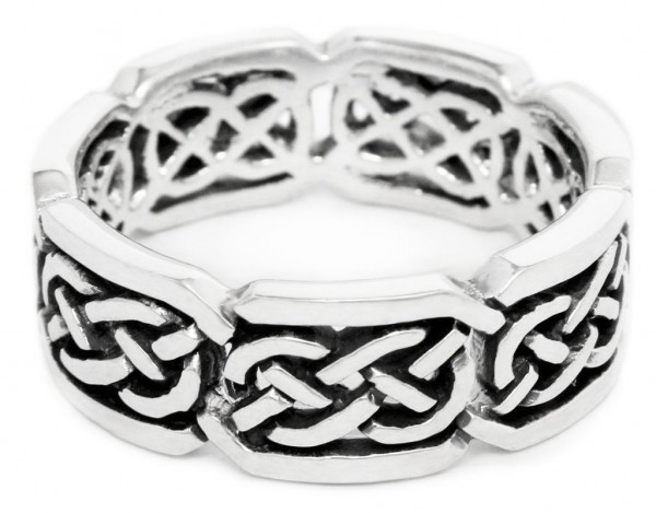 Belenus Silber 925 Ring im keltischen Stil - Schmuck Accessoire für Historische Gewandungen, Reenact