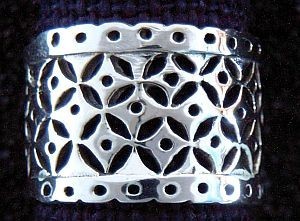Wikingerring Byzantinischer Ring Silber 925 - Schmuck Accessoire für Historische Gewandungen, Reenac