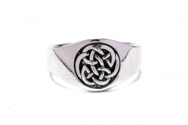 Nuada Silber 925 Ring im keltischen Stil - Schmuck Accessoire für Historische Gewandungen, Reenactme