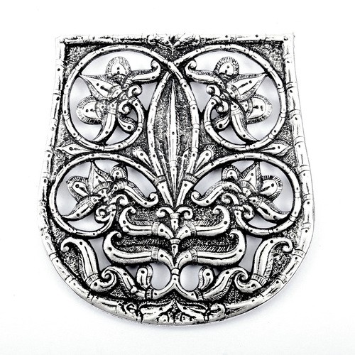 Mayaren Taschenplatte aus Ungarn - Replik Mittelalter Schmuck