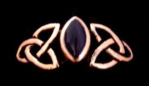 Celtic Ring Fili, Bronze - Schmuck Accessoire für Historische Gewandungen, Reenactment und Liverolle
