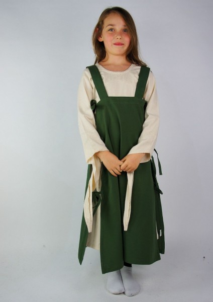 Mädchen Überkleid - Kostüm Gewand für Mittelalter, Larp & Reenactment Kinder