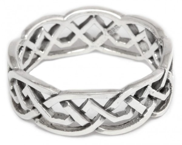 Belenus Silber 925 Ring im keltischen Stil - Schmuck Accessoire für Historische Gewandungen, Reenact