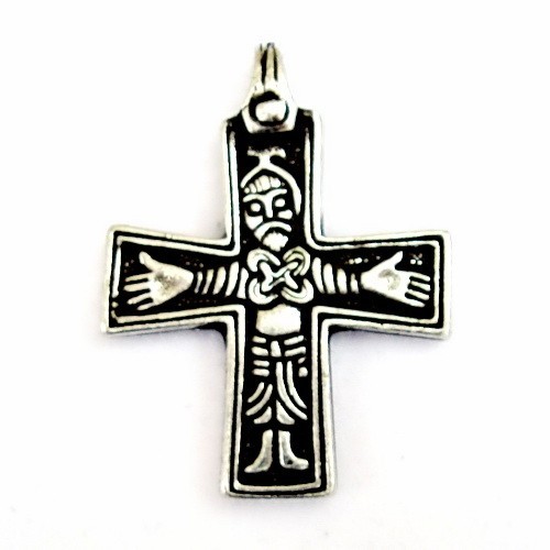 Wikinger Anhänger 'Christus Kreuz von Sanda' - Accessoire, Schmuck für Mittelalter, LARP und Alltag