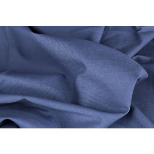 Baumwoll Stoff 259 graublau Webware Fahnentuch 150 cm breit Meterware in 45 verschiedenen Farben