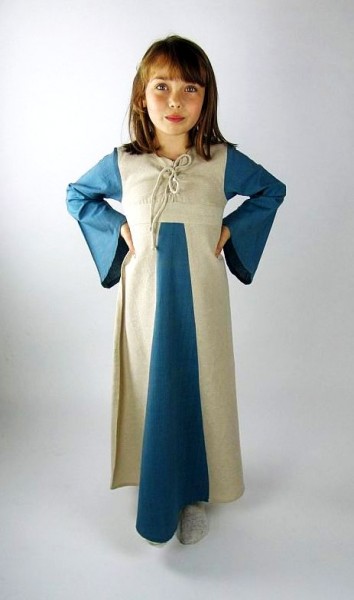 Mädchen Kleid - Kostüm Gewand für Mittelalter, Larp & Reenactment Kinder