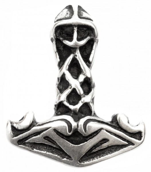 Thorshammer Mjölnir Anhänger 'Ragnar - Thorshammer' aus Silber 925 - Mittelalter, Larp, Reenactment