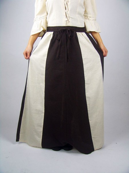 Mittelalterrock aus Baumwolle & Leinen Mittelalterliches Gewand Historisches Kostüm