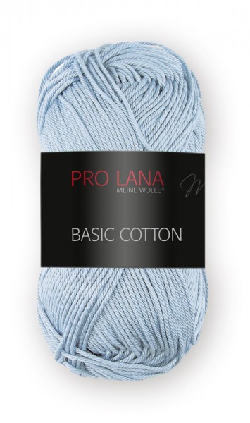 Basic Cotton Farbe: 56 himmelblau von Pro Lana 100 % Baumwolle