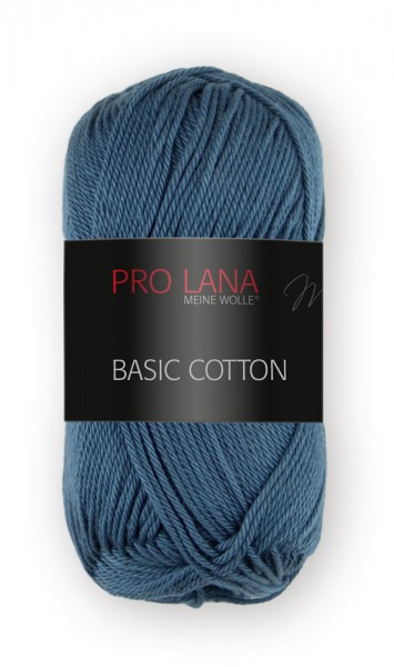 Basic Cotton Farbe: 68 petrol von Pro Lana 100 % Baumwolle
