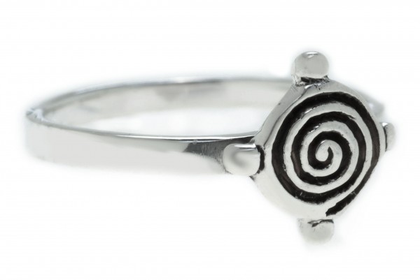 Noreia Silber 925 Ring im keltischen Stil - Schmuck Accessoire für Historische Gewandungen, Reenactm