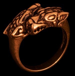 Wikingerring Atorka Bronze - Schmuck Accessoire für Historische Gewandungen, Reenactment und Liverol