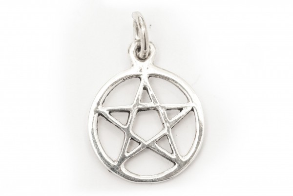 Keltisches Amulett, Anhänger 'Penta - Pentagramm' aus Silber 925- Mittelalter, Larp, Reenactment Sch