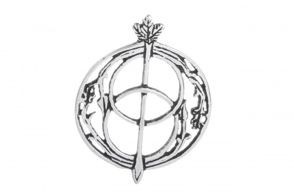 Keltisches Amulett, Anhänger 'Chalice - Celtic Avalon' aus Silber 925- Mittelalter, Larp, Reenactmen