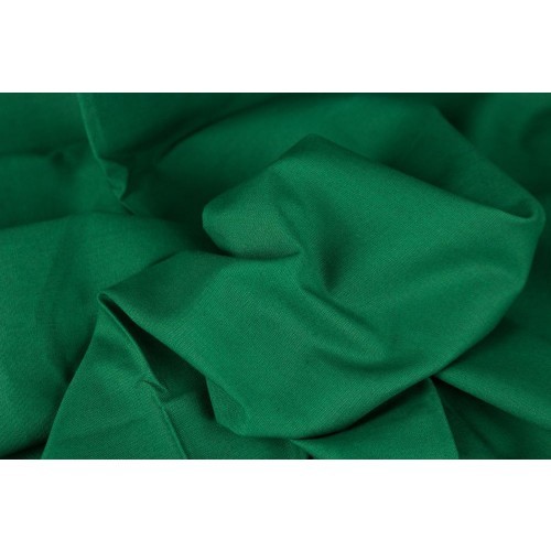 Baumwoll Stoff 564 smaragdgrün Webware Fahnentuch 150 cm breit Meterware in 45 verschiedenen Farben