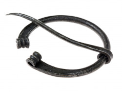 Geschmiedete Wikingerfibel - 5,5 cm Bild 3