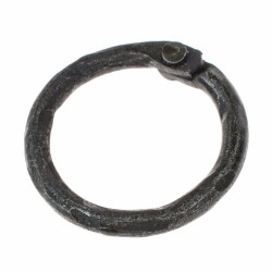 Geschmiedeter Ring aus Eisen - mittel Bild 2