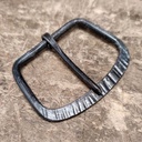 Geschmiedete Schnalle / Trapez - für 4,5 cm Bild 4