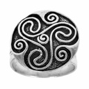 Fingerring "Triskele" Bild 2
