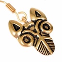 Wikinger-Ohrringe "Birka-Wolf" Bild 3