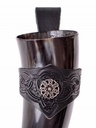 Horn mit Halter - Zierniete "keltisch" Bild 2