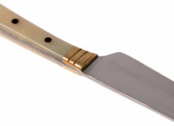 Mittelalterliches Alltagsmesser - Beingriff Bild 5