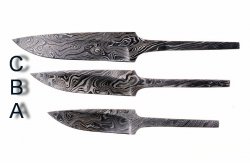 176 Lagen Damast-Klinge "kurz" Bild 4
