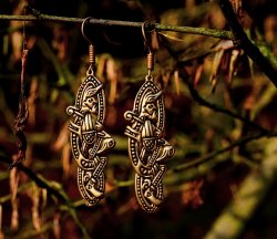 Ohrring Ire - Bronze / Paar Bild 4