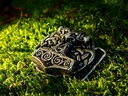 Thorshammer-Buckle mit Knoten - für 4 cm Bild 5