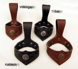 Trinkhornhalter - Prägung + Niete / groß Bild 3
