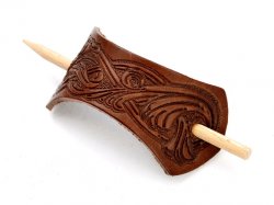 Geprägte Haarspange "Riegel" - Stift Bild 2