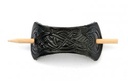 Geprägte Haarspange "Riegel" - Stift Bild 3
