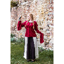 Bluse 'Victoria' mit Raffärmeln - Larp und Mittelalter Gewand