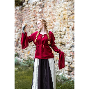Bluse 'Victoria' mit Raffärmeln - Larp und Mittelalter Gewand