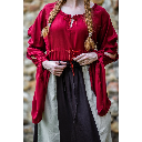 Bluse 'Victoria' mit Raffärmeln - Larp und Mittelalter Gewand