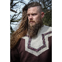 Keltische Tunika mit Besatz - Gewand für Mittelalter, Larp und Reenactment