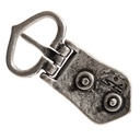 mittelalterliche Schließe, Magyar, 2,5cm kupferfarben