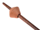 Mittelalterlicher Handspindel mit Tonwirtel