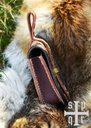Birka Tasche, Wikinger-Gürteltasche aus Leder