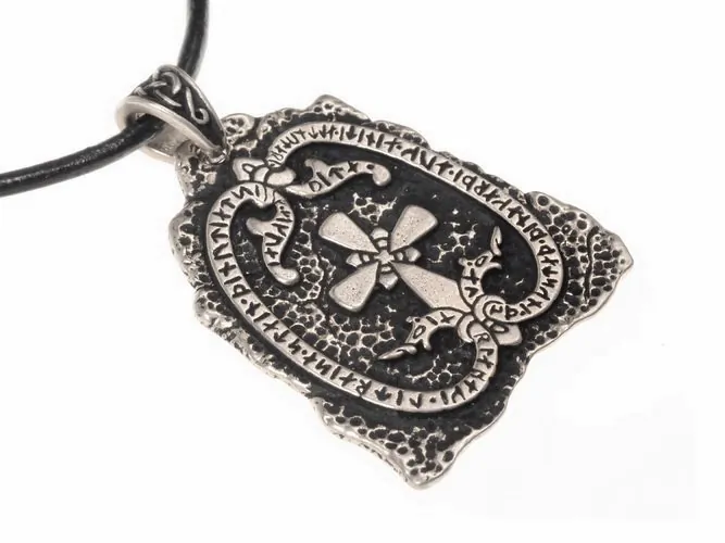 Runensteinr-Amulett von Jarlabanki Bronze  - Accessoire, Schmuck für Mittelalter, LARP und Alltag