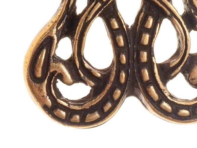Wikinger Anhänger 'Midgardschlange, klein' - Accessoire, Schmuck für Mittelalter, LARP und Alltag