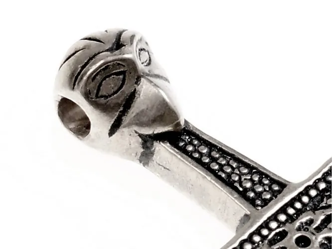 Bronze Anhänger 'Thorshammer von Mandermark' - Accessoire, Schmuck für Mittelalter, LARP und Alltag
