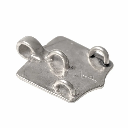 Gewandhaken 'Oriental Flair' - Wikinger Design mit orientalischem Touch in Bronze und Echt versilbert