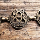 Kettengürtel, TRISKEL, Messingfarben