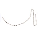 Kettengürtel Bartperlen, Fb: messing