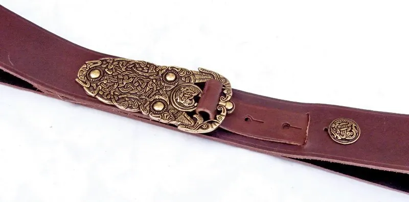 Sutton Hoo Prächtige Gürtelschnalle 5 cm - Mittelalter, Reenactment und Larp