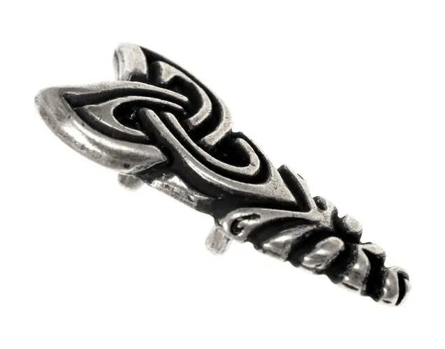 Borrestil Wikinger Riemenzunge für 2 cm Gürtel - Mittelalter, Reenactment und Larp