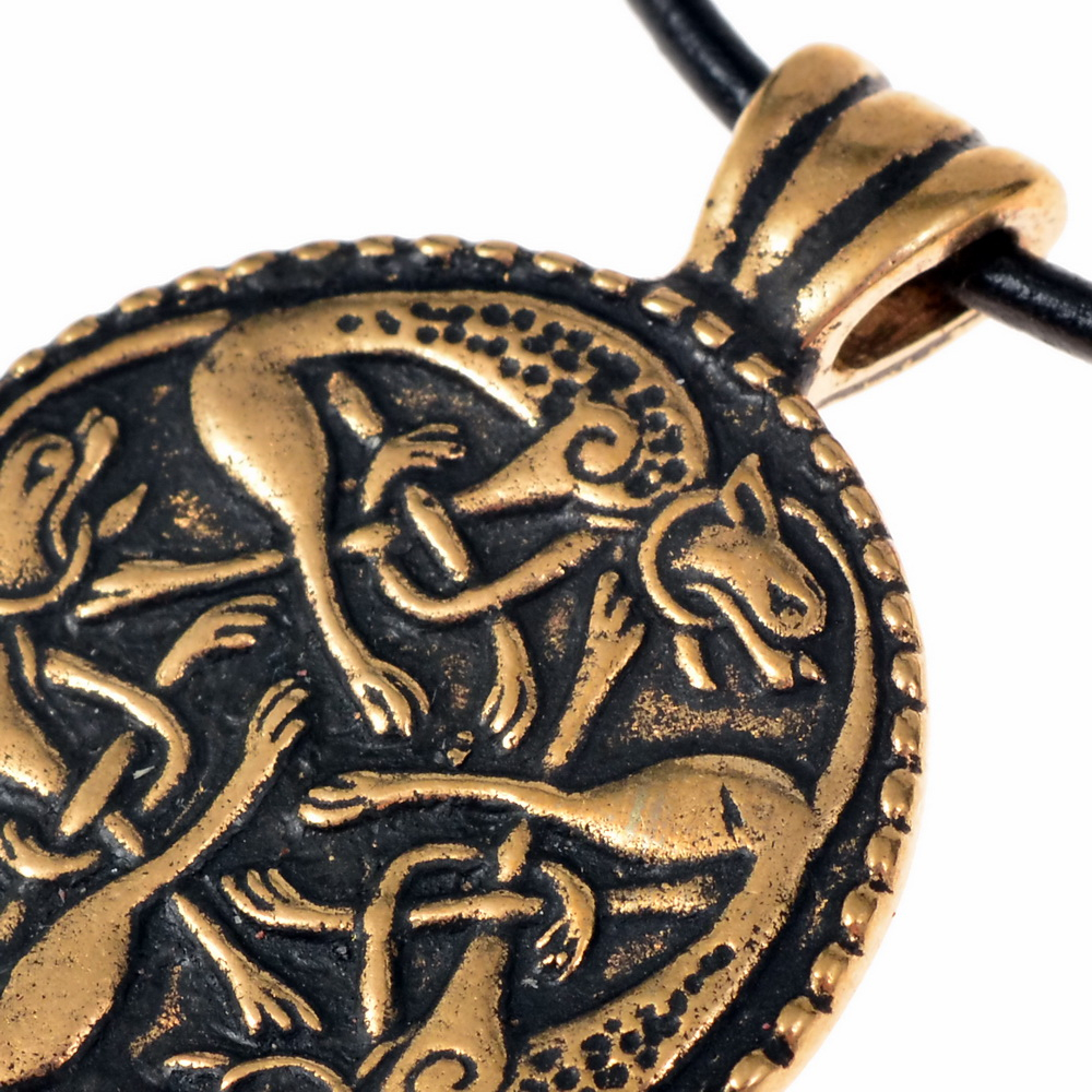 Keltisches Amulett Wilde Jagd 2