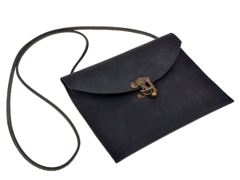 Mittelalterliche Schultertasche / groß - Haken 2