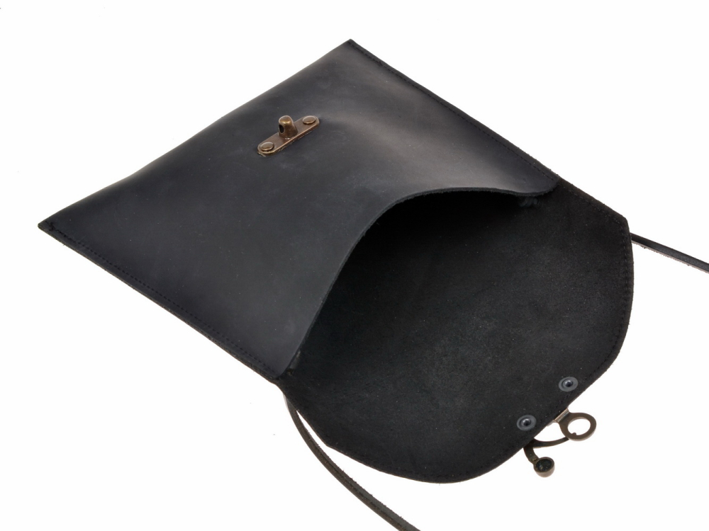 Mittelalterliche Schultertasche / groß - Haken 3